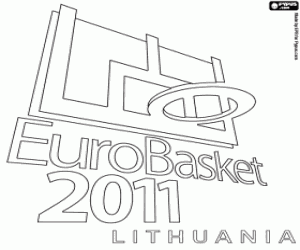 Logo Litvanya EuroBasket 2011 boyama