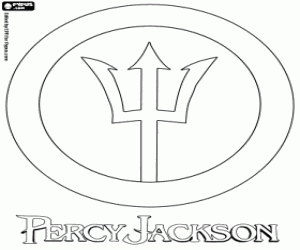 Logo Percy Jackson boyama