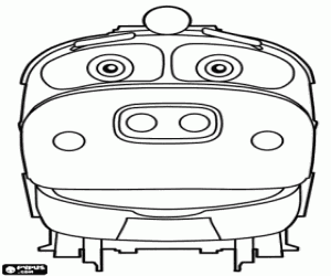 Lokomotif Brewster, Chuggington boyama