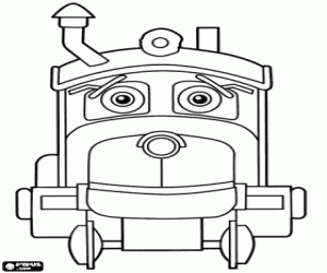 Lokomotif Hodge Chuggington dan boyama