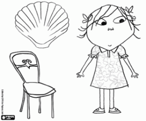 Lola, Charlie'nin küçük kardeş boyama