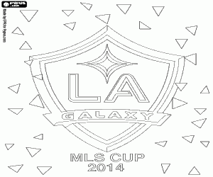 Los Angeles Galaxy, şampiyon MLS 2014 boyama