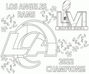 Los Angeles Rams, Super Bowl 2022 boyama