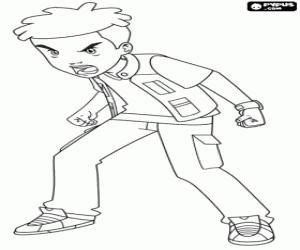 Lucas, Gormiti karakteri boyama