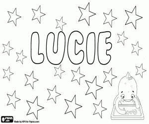 Lucie, adı Latince kökenli boyama