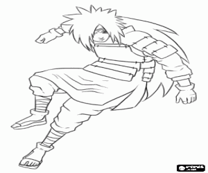 Madara Uchiha, Naruto Karakter boyama