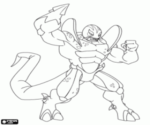 Magmion, Lord magma boyama