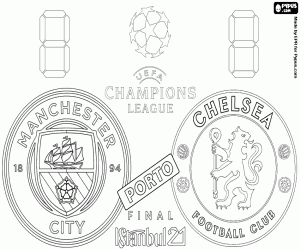 Manchester City - Chelsea, 2021 finali boyama