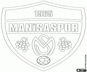 Manisaspor logosu boyama