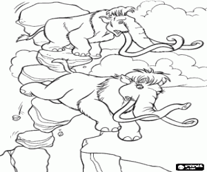 Manny ve Ellie tehlikede boyama