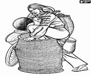 Marion, kadın kahramanı boyama