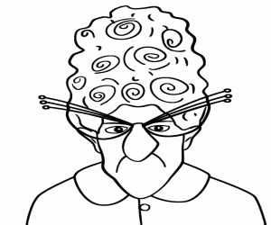 Marlena Gru, bir portre boyama