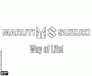 Maruti Suzuki logosu boyama
