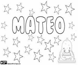 Mateo, İspanyolca adı boyama