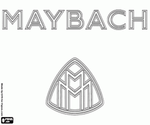 Maybach logosu boyama