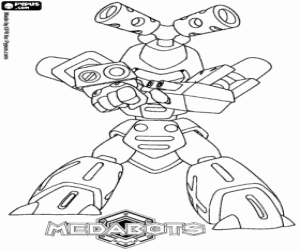 Medabot Metabee boyama