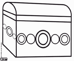 Melkior'ın hediyesi, altın ile küçük bir kutu boyama