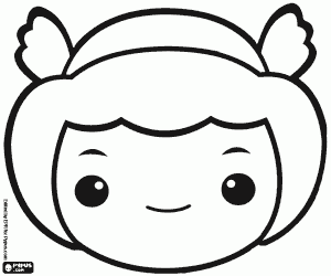 Merkür maskesi. Hermes maskesi boyama