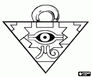 Millennium Puzzle, Yu-Gi-Oh boyama