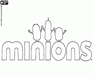 Minions logosu boyama