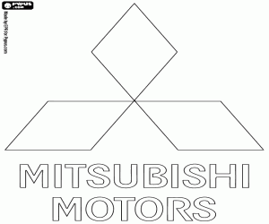 Mitsubishi Motors logosu boyama