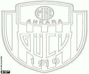 MKE Ankaragücü logosu boyama
