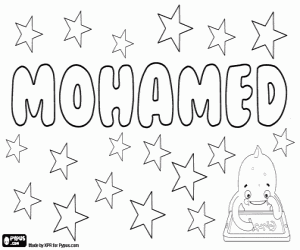 Mohamed, Muhammed bir türevi boyama