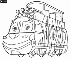 Mtambo, Chuggington-safari tren boyama