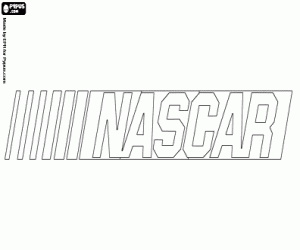 NASCAR amblemi boyama