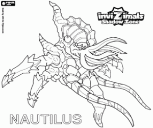 Nautilus, Invizimals Shadow Zone boyama