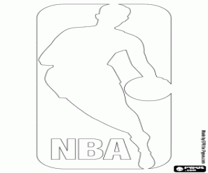 NBA logosu boyama