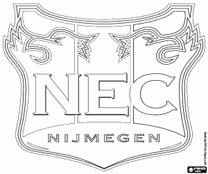 NEC Nijmegen logosu boyama
