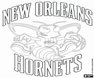 New Orleans Hornets amblemi boyama
