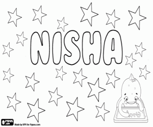 Nisha, hindu adı boyama