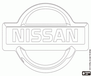 Nissan marka amblemi boyama