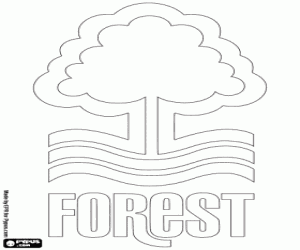 Nottingham Forest logosu boyama