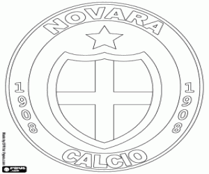 Novara Calcio amblemi boyama