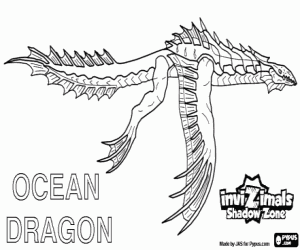 Ocean Dragon, Invizimals Shadow Zone boyama