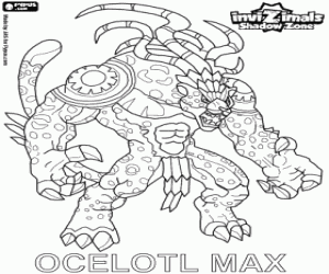 Ocelotl Max, Invizimals Shadow Zone boyama