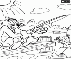 Olta Tom ve Jerry boyama