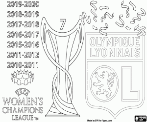Olympique Lyon, Şampiyonlar Ligi boyama