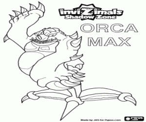 Orca Max, Invizimals Shadow Zone boyama
