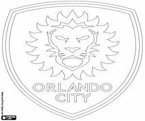 Orlando City SC logo boyama