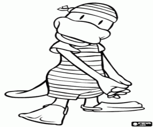 Ornitorenk Alice boyama