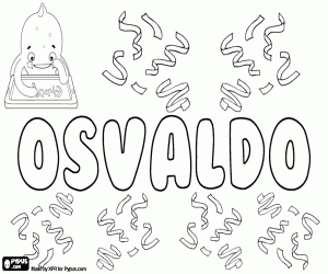 Osvaldo, erkeksi adı boyama