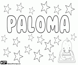 Paloma, adı Latince kökenli boyama