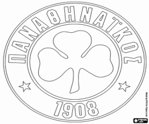 Panathinaikos amblemi boyama