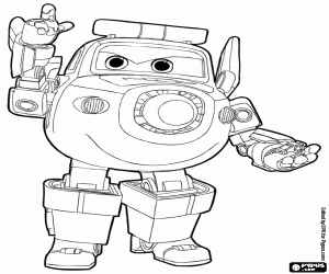 Paul polis uçağıdır boyama