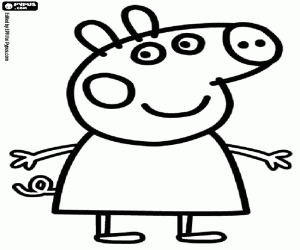 Peppa Pig, kahramanı boyama