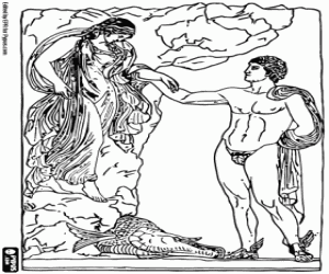 Perseus ve Andromeda boyama